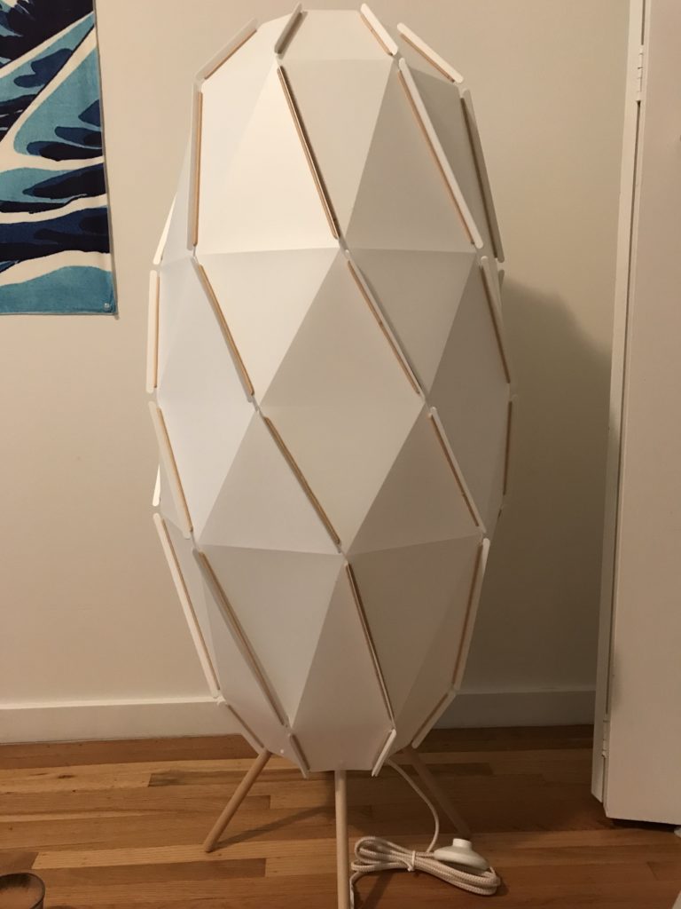 IKEA SJÖPENNA floor lamp