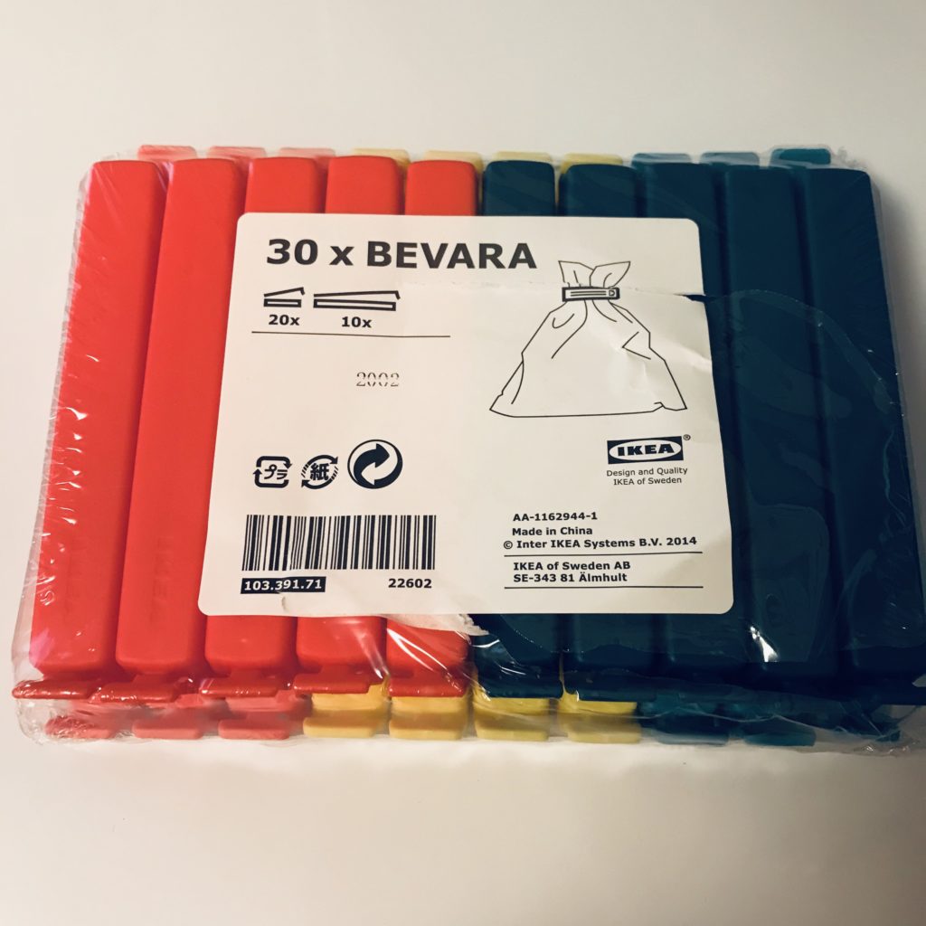 BEVARA sealing clip